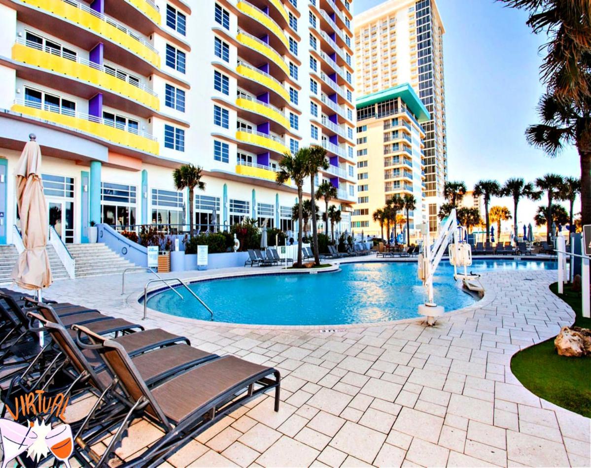 Vacation In Comfort And Luxury - 1 Bedroom Direct Oceanfront - Wyndham Ocean Walk Resort 1607 دايتونا بيتش المظهر الخارجي الصورة